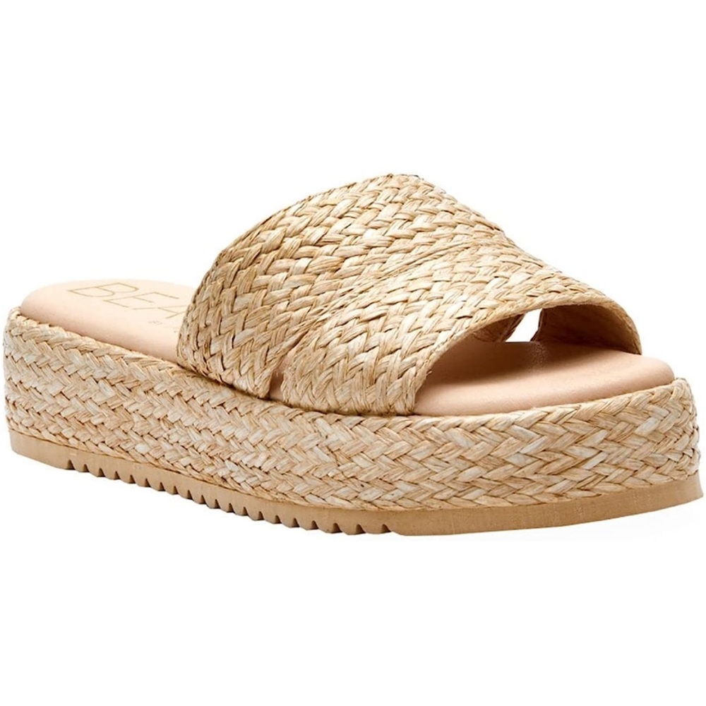 Coconuts by Matisse Layback Platform Espadrille Slide Sandal
